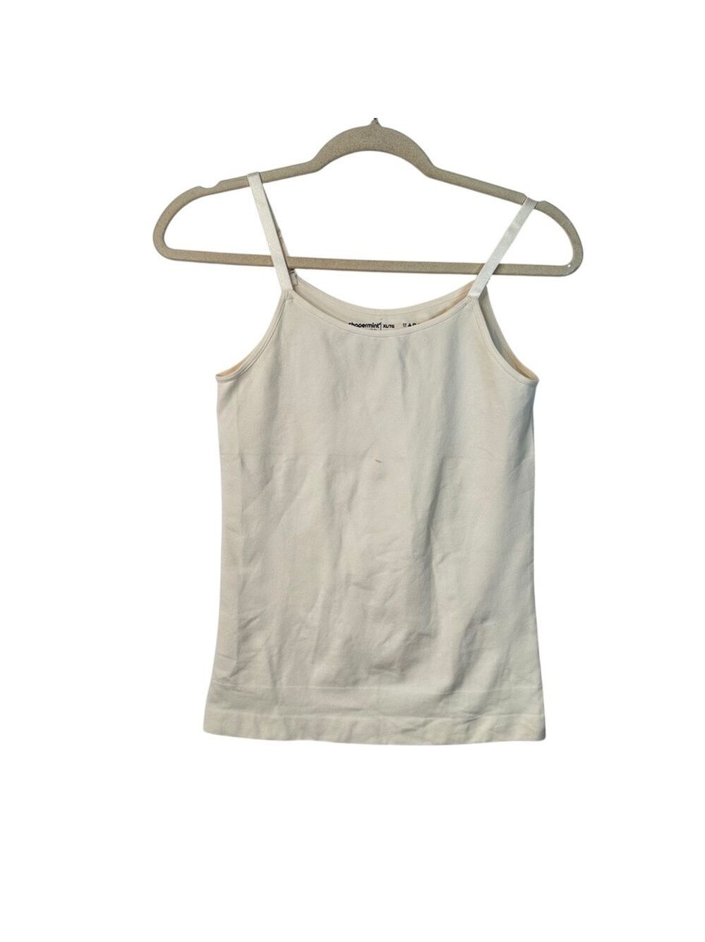 Shapermint Essentials Camisole XL Creamy Scoop Neck Stretch Shaping Tank Minimal